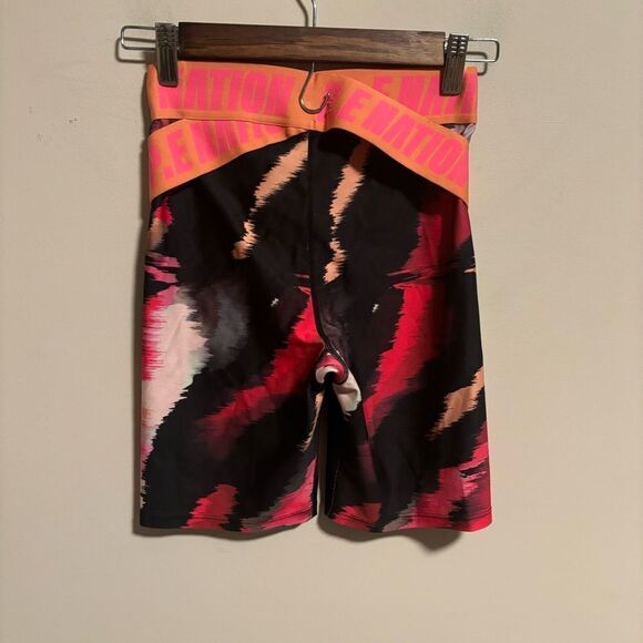 P.E NATION Fluid Short Biker High Rise in Print- Size Small - Picture 6 of 12